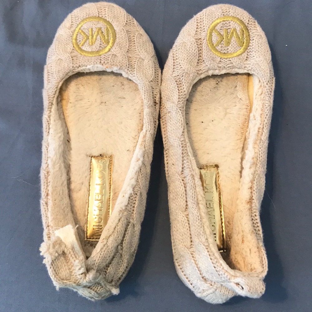 Michael kors house slippers (hard sole)